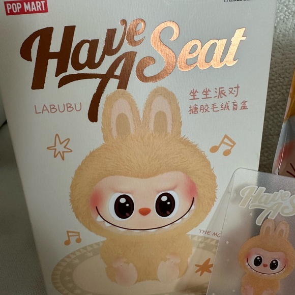 Pop Mart The Monsters 'Have A Seat' Labubu (BABA) - Picture 3 of 7